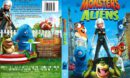 Monsters Vs. Aliens (2009) R1 DVD Cover