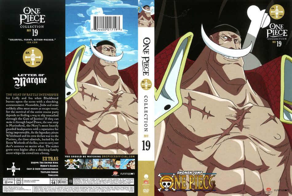 One Piece Collection 19 1999 R1 Dvd Cover Dvdcover Com