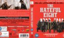 THE HATEFUL EIGHT (2015) R2 Blu-Ray Cover & Label