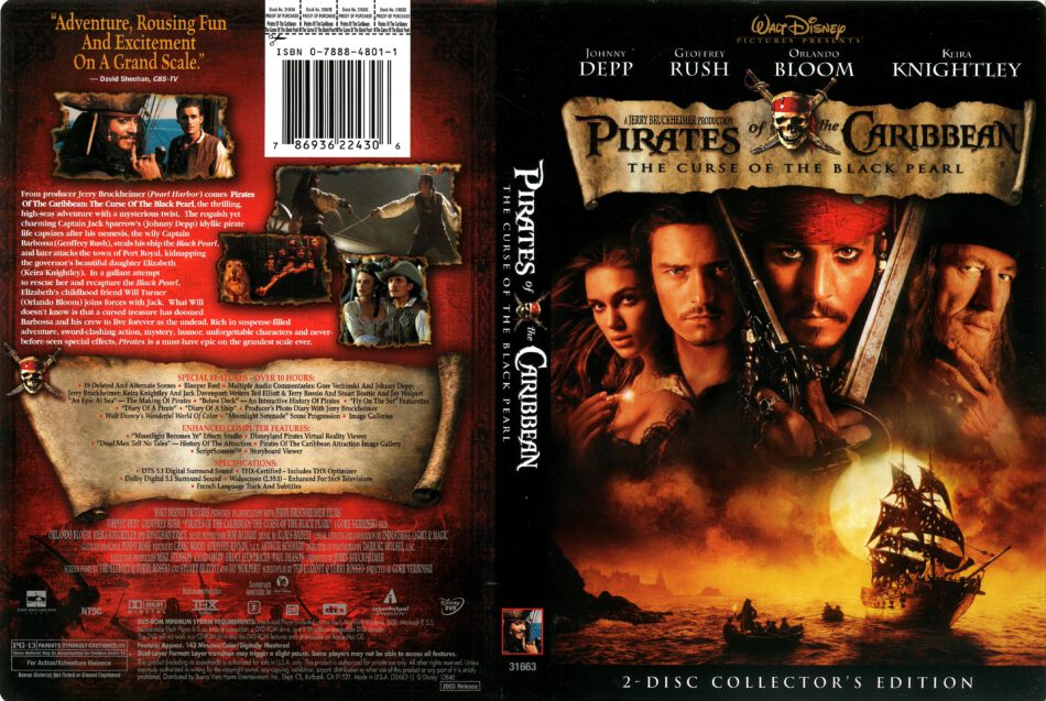 Pirates of the Caribbean: Curse of the Black Pearl (2003 ...