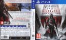 Assassin's Creed Rogue Remastered (2018) PAL PS4 Cover & Label