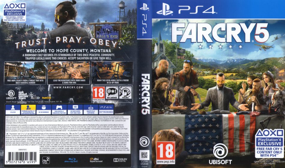 far cry 5 pc or ps4