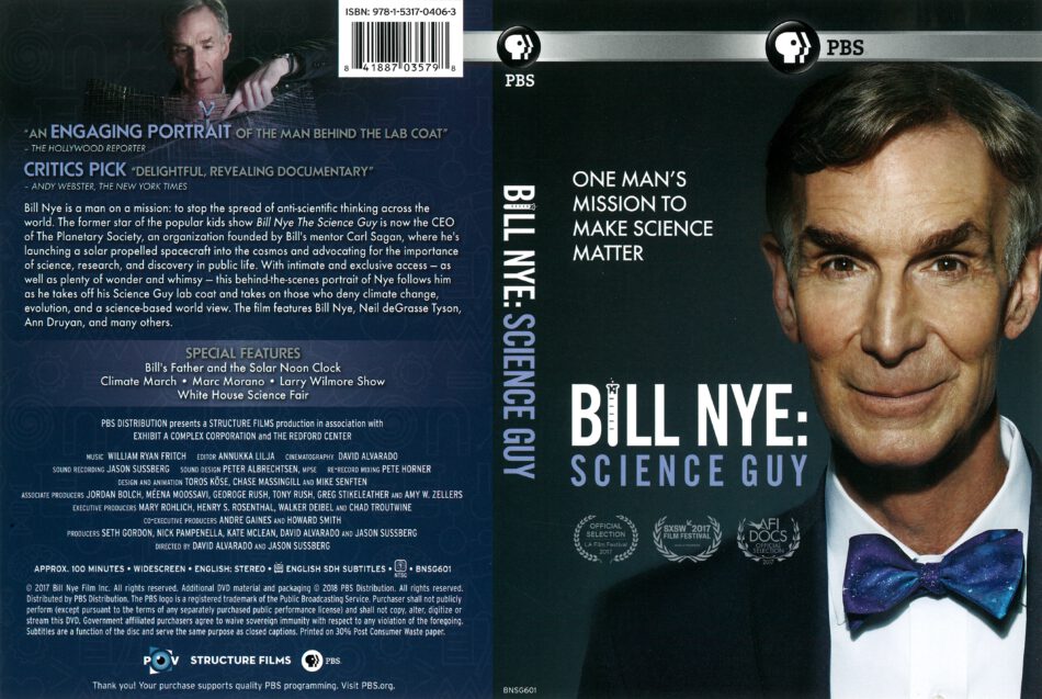 Bill Nye: Science Guy (2017) R1 DVD Cover - DVDcover.Com