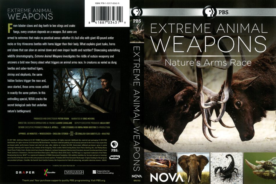 Extreme Animal Weapons (2017) R1 DVD Cover 