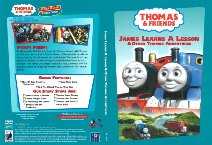 Thomas & Friends: James Learns a Lesson & Other Thomas Adventures (1994 ...