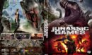 The Jurassic Games (2018) R2 CUSTOM DVD Cover & Label