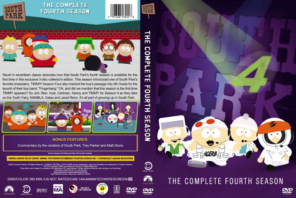 South Park Season Matt Stone, Trey Parker, 2000) Scandinavian DVD Cover ...