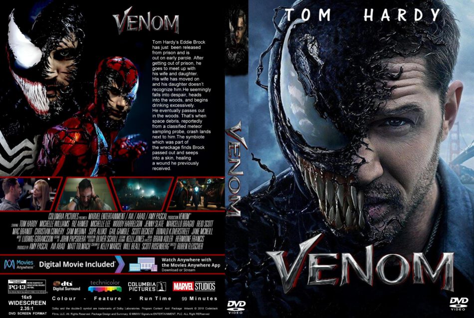 Venom 2018 R1 Custom Dvd Cover Amp Label V2 Dvdcover Com Gambaran