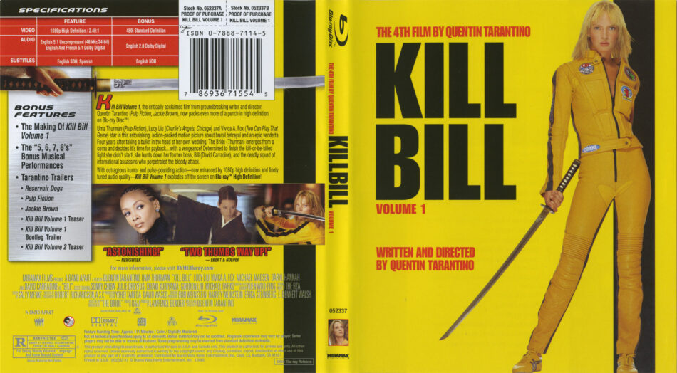 all chapters in kill bill volume 1