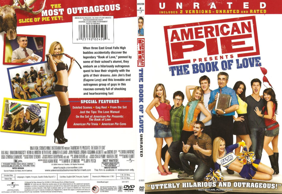 American Pie Presents The Book Of Love 2009 R1 Slim Dvd Cover Dvdcover