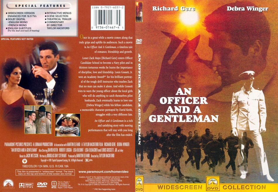 An Officer and a Gentleman (2000) R1 SLIM DVD Cover - DVDcover.Com