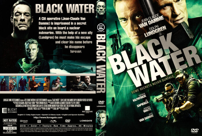 Black Water (2018) R1 Custom DVD Cover 