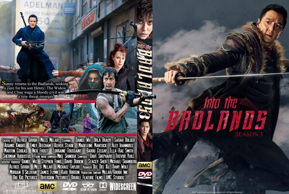 Into The Badlands Season 3 18 R0 Custom Dvd Cover Dvdcover Com