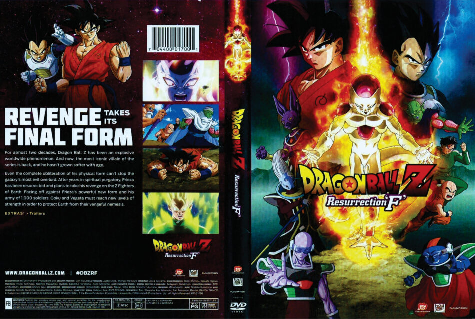 Dragon Ball Z Resurrection F 2015 R1 Dvd Cover Dvdcover Com