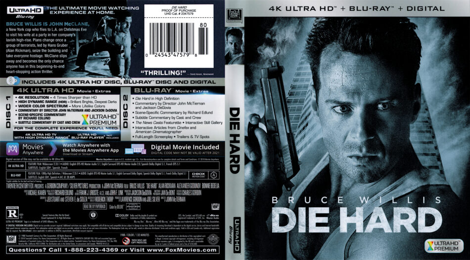 Featured image of post Die Hard Movie Cover - Private commission, not for sale.
