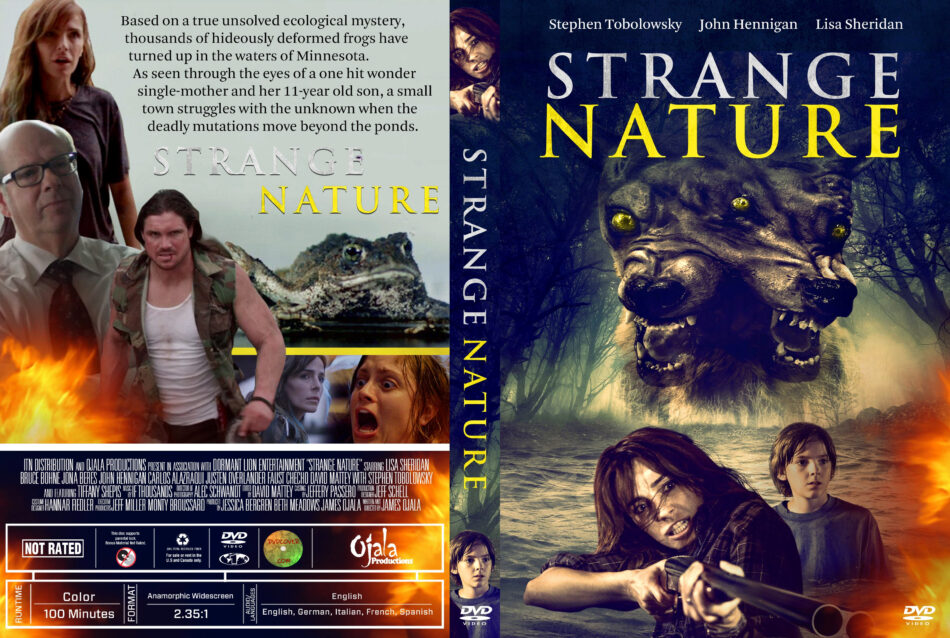 Strange Nature (2018) Custom DVD Cover -