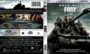 Fury (2014) R1 4K UHD Blu-Ray Cover