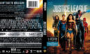 Justice League (2017) R1 4K UHD Blu-Ray Cover & Label