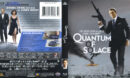 James Bond: Quantum Of Solace (2008) R1 Blu-Ray Cover & Label