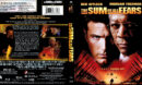 The Sum Of All Fears (2002) R1 Blu-Ray Cover