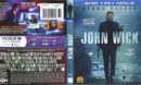 John Wick (2014) R1 Blu-Ray Cover & labels