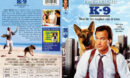 K-9 (1989) WS R1 DVD Cover & Label