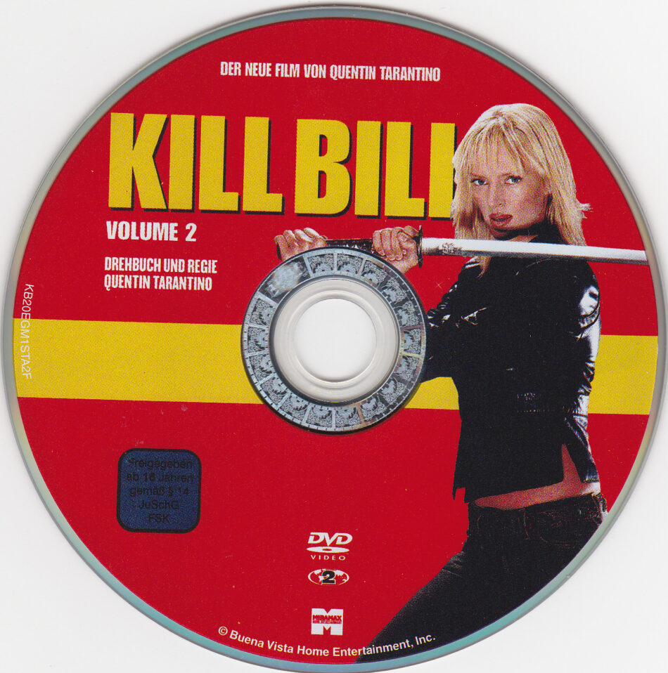 Kill Bill - Vol.2 (2004) R2 German DVD Cover & label - DVDcover.Com