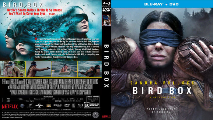 Bird Box (2018) R1 Custom Blu-Ray Cover V2 - DVDcover.Com
