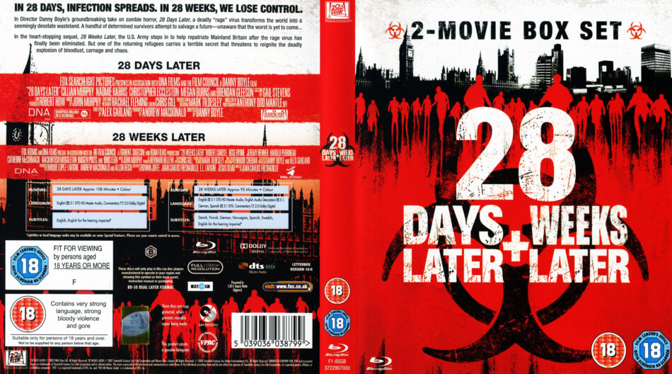 28 weeks later blue ray