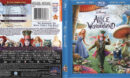 Alice In Wonderland (2010) R1 Blu-Ray Cover & Labels