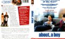 ABOUT A BOY (2002) R1 DVD COVER & LABEL