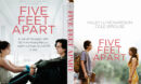 Five Feet Apart (2019) R0 Custom DVD Cover