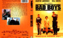 BAD BOYS DELUXE WIDESCREEN (1997) R1 DVD COVER & LABEL