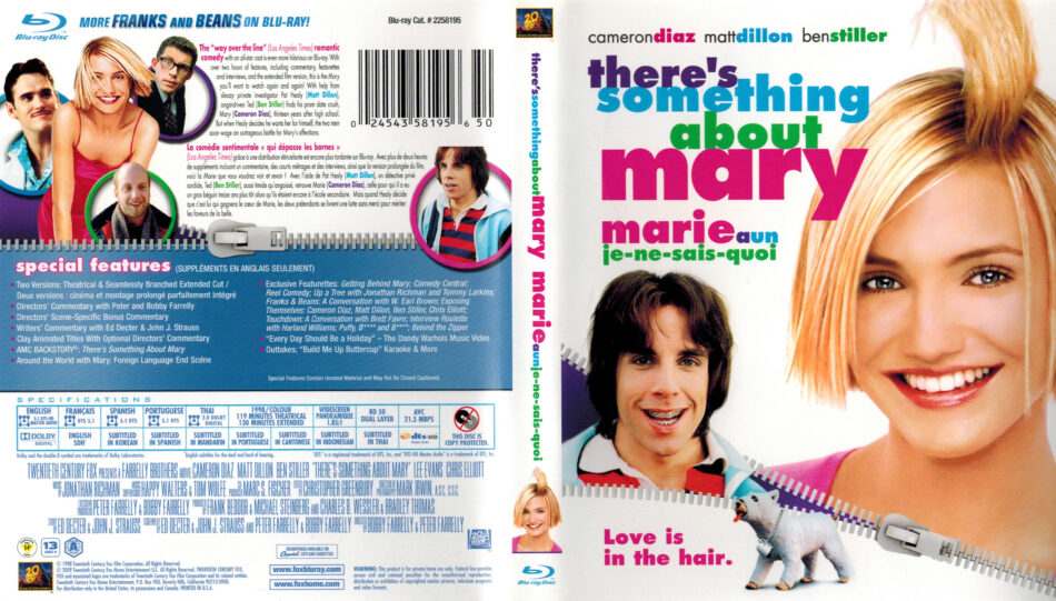 Theres something there. Hairspray 1988 Blue ray Cover. All about Mary.