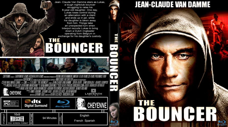 The Bouncer (2018) R2 Custom Blu-Ray Cover - DVDcover.Com