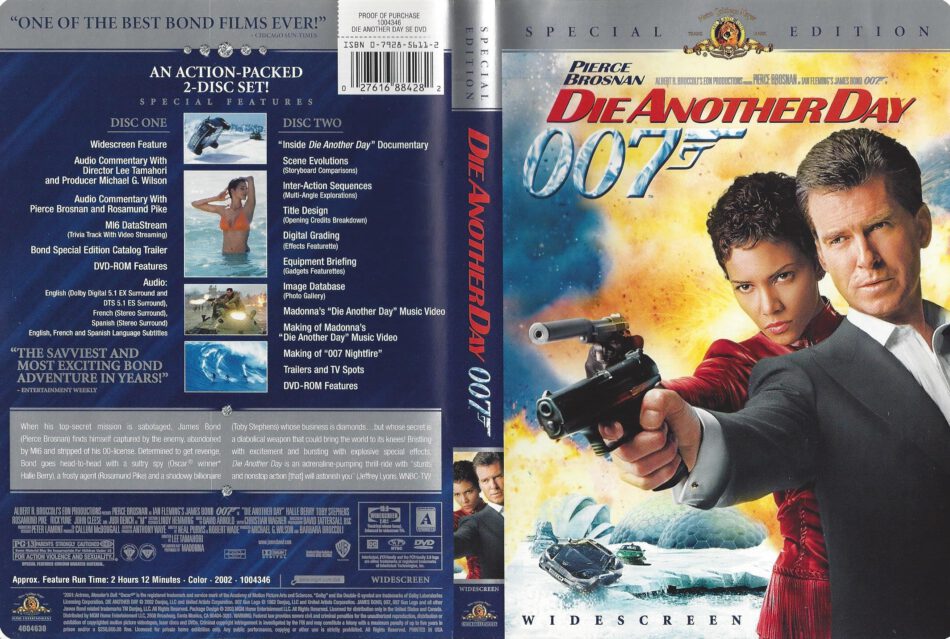 No Time To Die DVD Cover Art