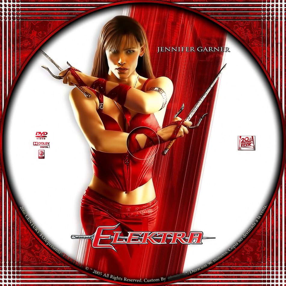 Elektra (2005) R1 Custom DVD Label - DVDcover.Com