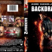 Backdraft dvd label (1991) R1 Custom