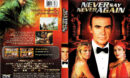 NEVER SAY NEVER AGAIN (1983) R1 DVD COVER & LABEL