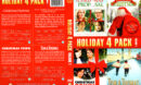 HOLIDAY 4 PACK VOL 1 (2011) R1 DVD COVER & LABEL