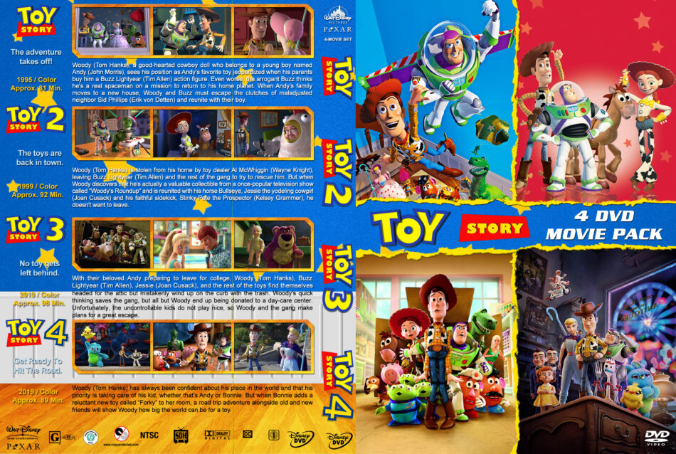 Toy Story 4 Dvd Cover