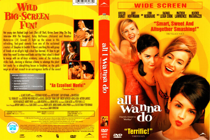 ALL I WANNA DO 1998 R1 DVD COVER LABEL DVDcover.Com