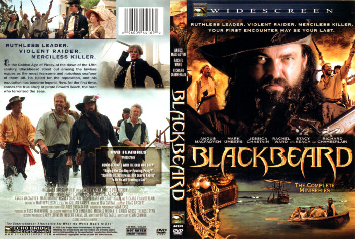 BLACKBEARD (2006) R1 DVD COVER & LABEL - DVDcover.Com