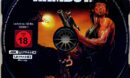 Rambo 3 (1988) R2 German 4K UHD Blu-Ray Labels