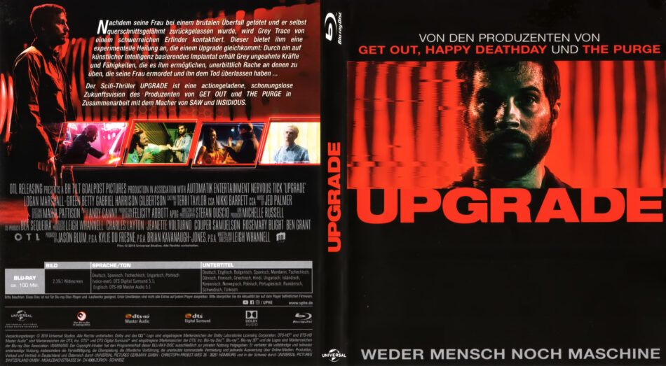 Upgrade 2019 R2 German Blu Ray Cover And Label Dvdcover