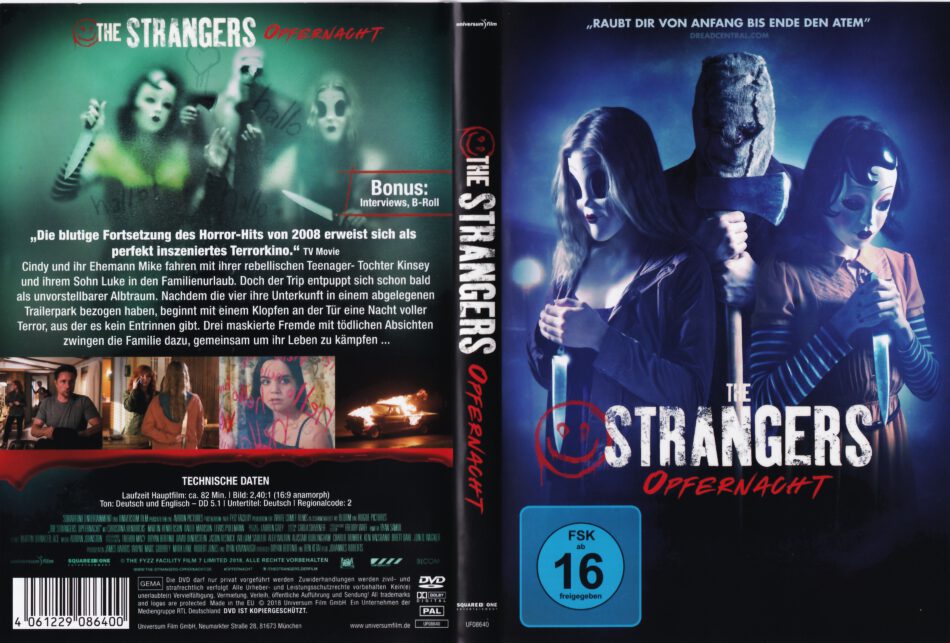 Backen Länge Dutzende the strangers dvd cover Unglücklicherweise kühl ...