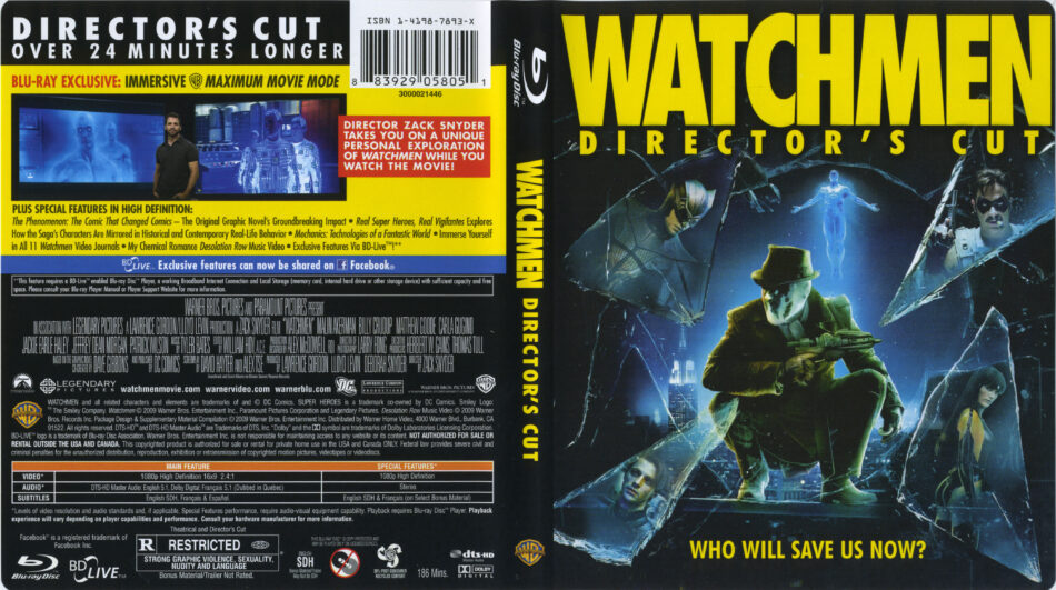 watchmen ultimate cut dvd