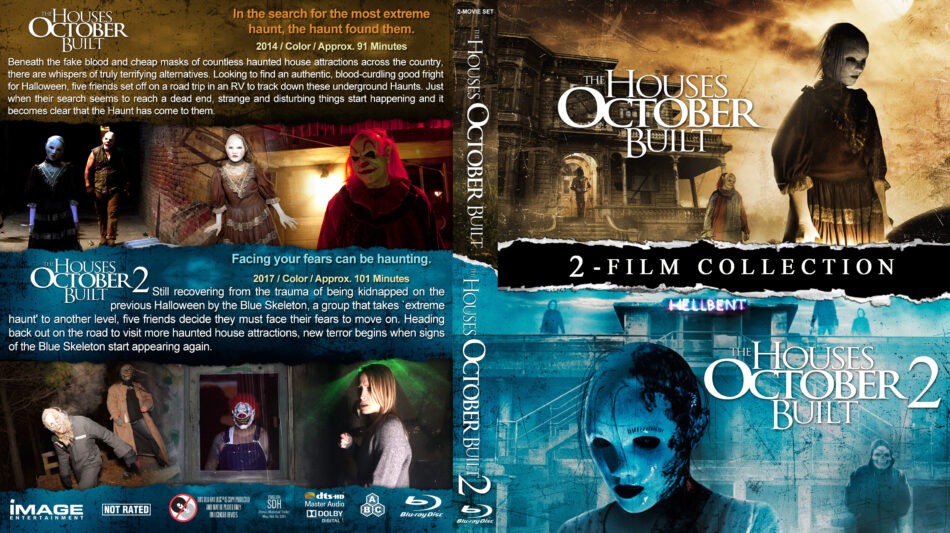 The Houses October Built Double Feature R1 Custom Blu-Ray Cover