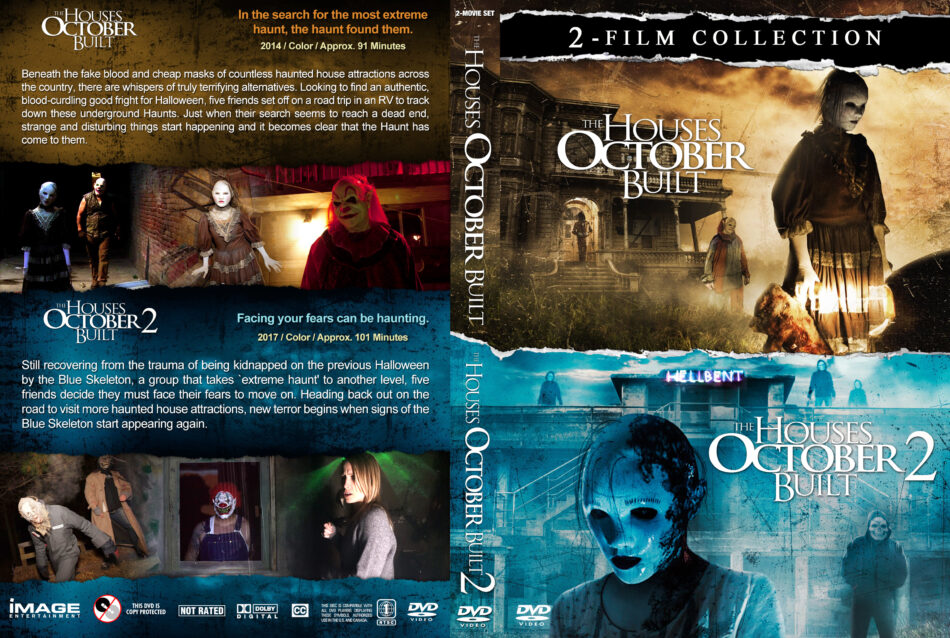 The Houses October Built Double Feature R1 Custom DVD Cover