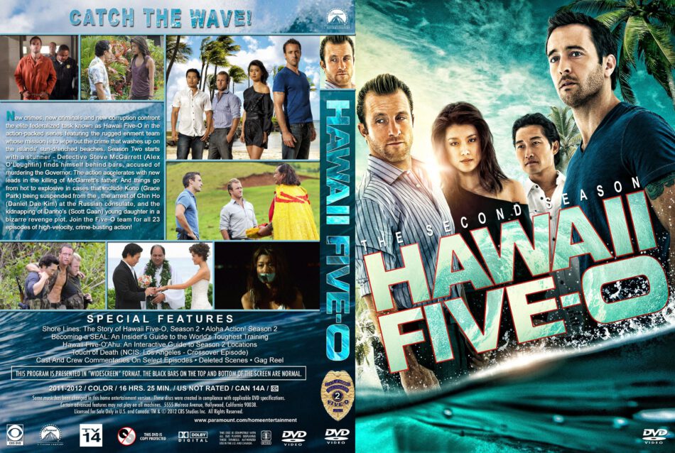 Hawaii Five O Season 2 12 R1 Custom Dvd Cover Labels Dvdcover Com